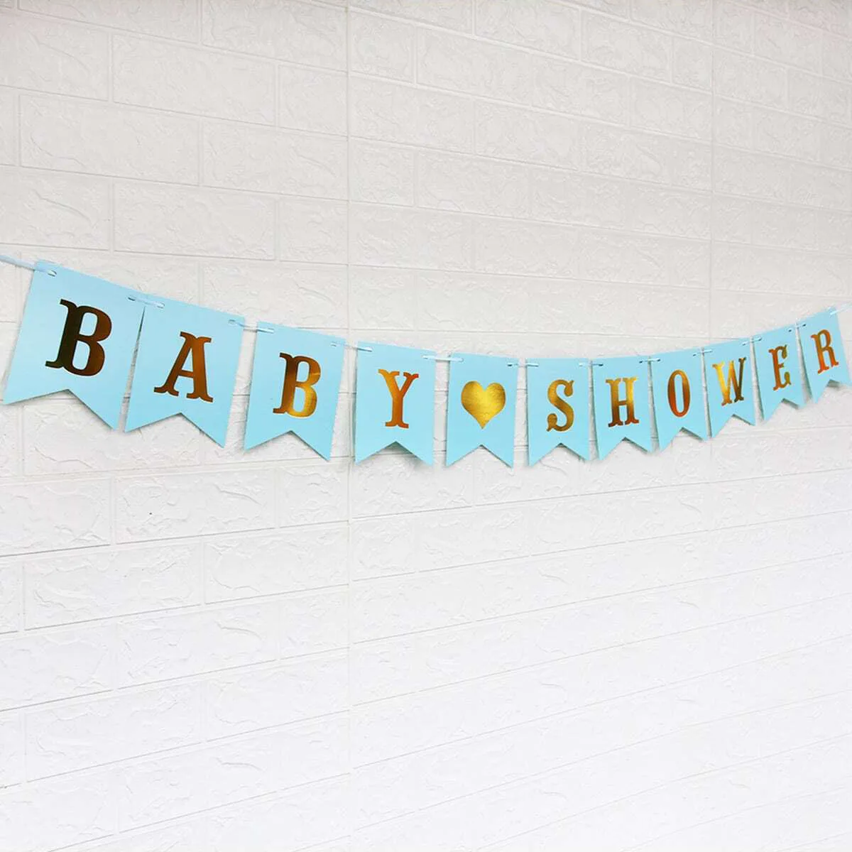 2pcs,Baby Shower Garland Decoration Birthday Party Favors Burlap Banner For Baby Girl Shower - Baby Girl Shower Decorations