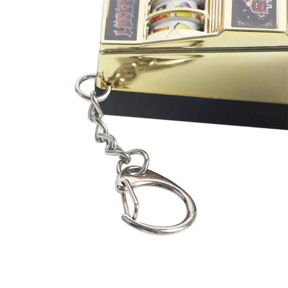 Funny Games Gag  Funny  Antistress  Safe Machine Slot Machine Key Chains Lucky Jackpot Keyrings Fruit Machine