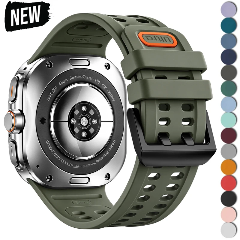 Samsung Smartwatch Ultra Accessories - Original Silicone Sport Strap for Samsung