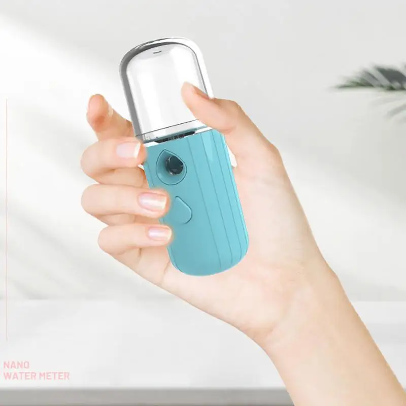 Umidificatore d'aria 30ml Mini Nano Mist Sprayer vaporizzatore facciale USB ricaricabile viso idratante nebulizzatore strumenti per la cura della pelle di bellezza