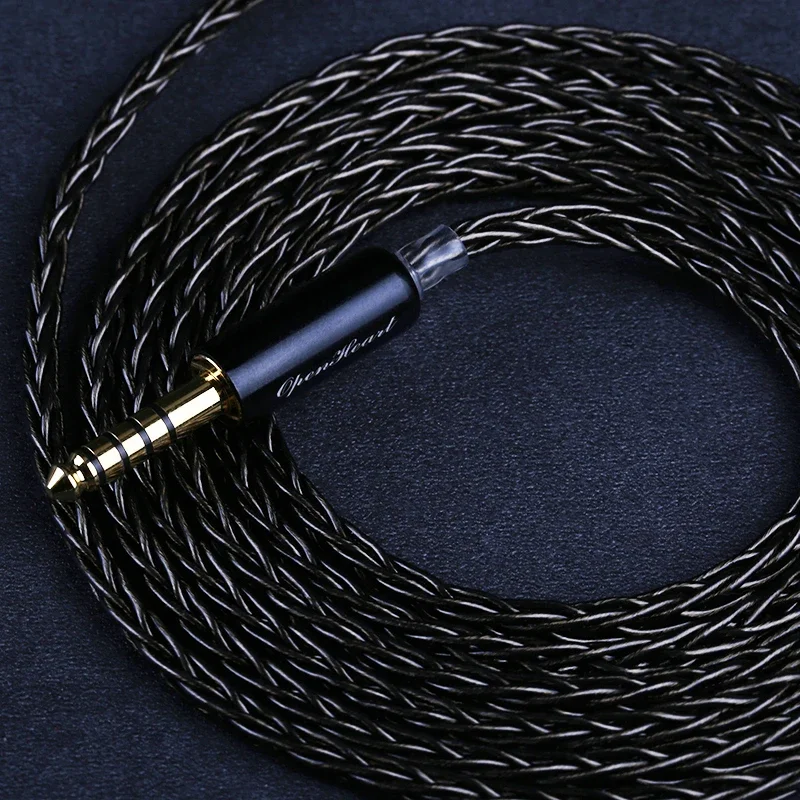 8 Core Headphone Cable For  SHP9500 SHP9600 Fidelio X2HR Audeze MM100 Hifiman HE-R9 HE-R10 Fostex T60RP 2m 3m