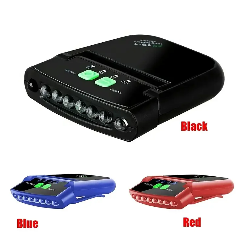 

1pc Portable 6 LED Cap Light, Outdoor Bright USB Rechargeable Clip On Hat Sensor Rotatable Head Lamp, Waterproof IP64 Headlight