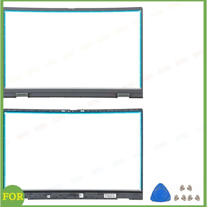 New Laptop Housing For Dell Inspiron 15 Pro 5510 5515 P106F Aluminium Front Bezel Palmrest Bottom Case Hinges LCD Back Cover