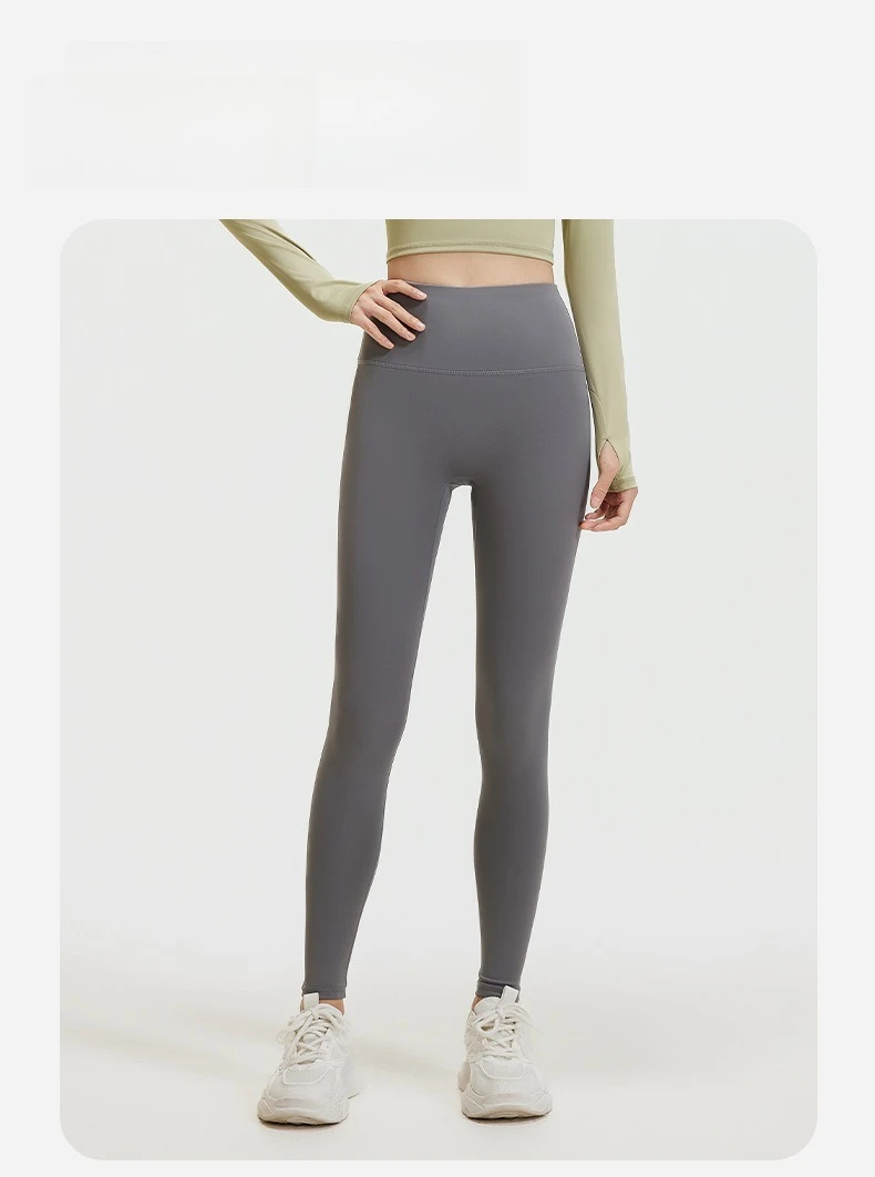 Hohe Taille Nahtlose Yoga Leggings Frauen Fitness Leggings Butt Lifting Schlanke Mode Strumpfhosen Hohe Elastische Gym Workout Strumpfhosen – Detail 4