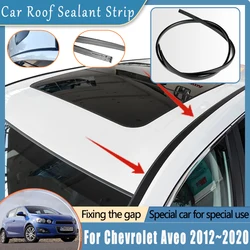 Car Anti-dust Sticker For Chevrolet Aveo T300 2012~2020 Sedan Hatchback Rubber Weather Strip Roof Gutter Sealing Seal Accesories