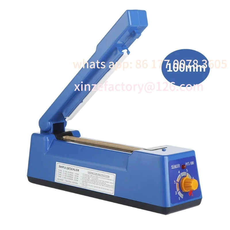 

Customizable Sealing Machine Electric Heat Sealer Hand Press Vacuum Food Plastic Bag Impulse Fast Heat