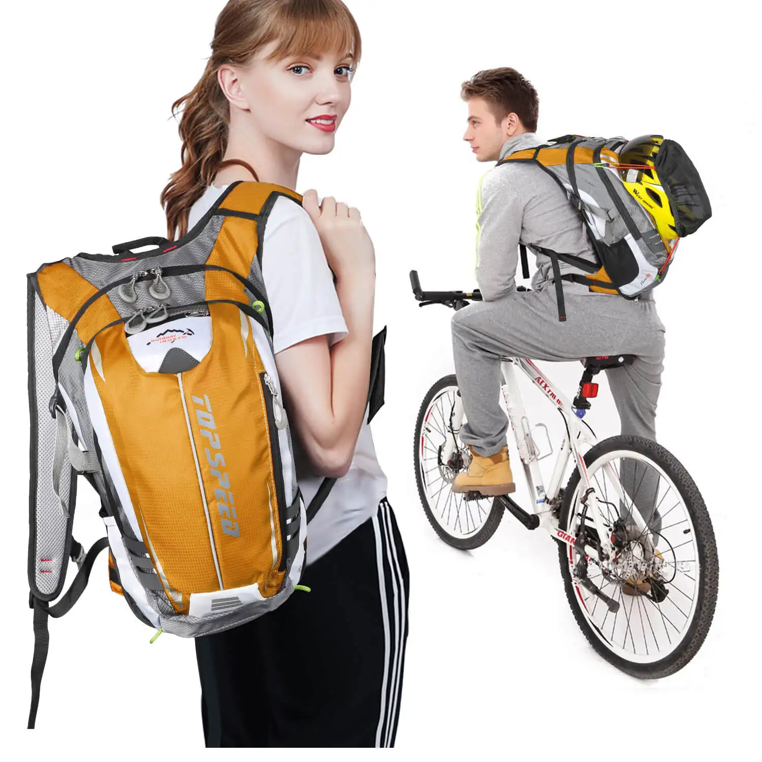 WEST BIKING 18L Cycling Backpack Bag Lightweight Breathable Outdoor Sports Climbing Hiking Traveling Backpack MTB Road Bike Bag