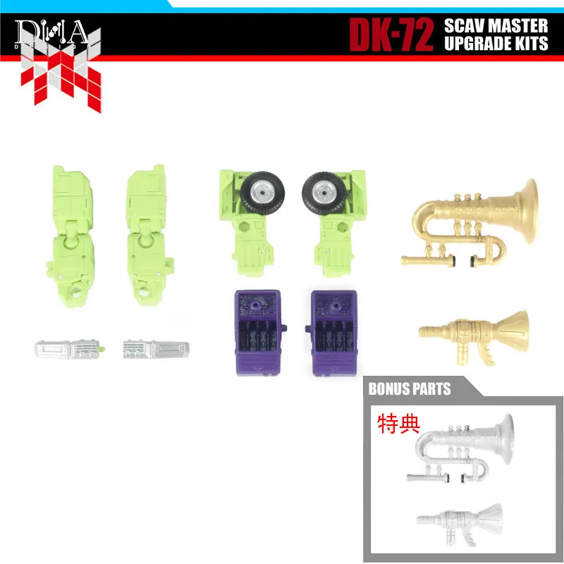 [Op voorraad] DNA DK72 Dk-72 upgradekits voor SS86 Movie Transformation Scan Master Action Figure-accessoire met exclusieve bonus