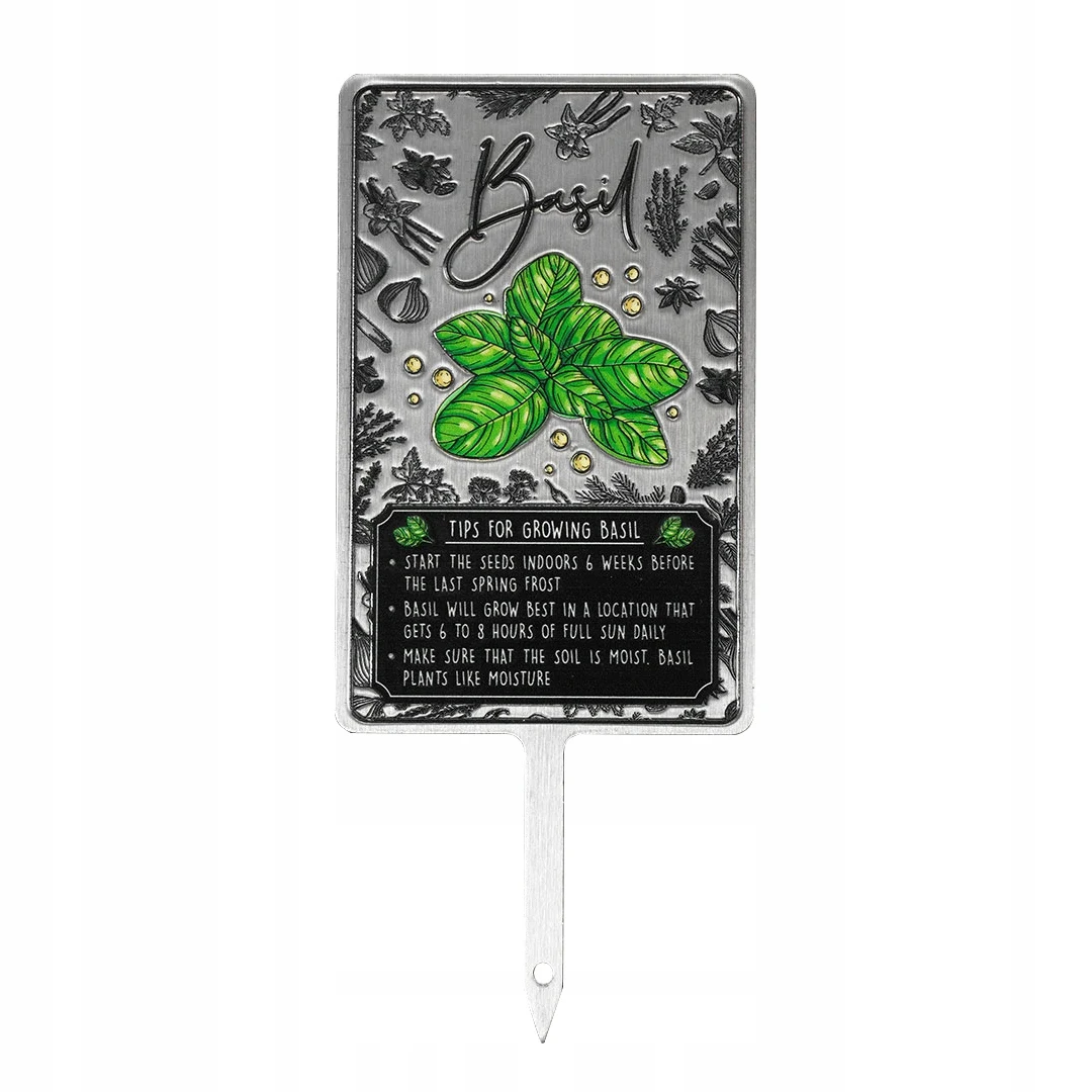 Kadax Label Stempel Plant Specerijen Kruidenstift