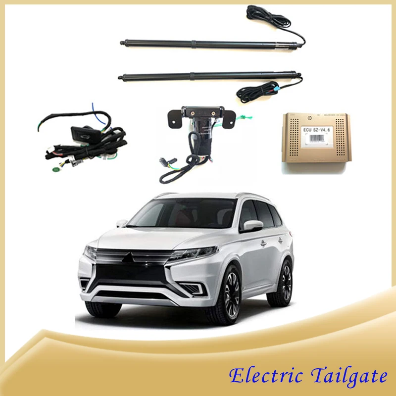 Electric Tailgate For Mitsubishi Motors OUTLANDER 2016-Now Car Power Trunk Lift Hatch Tail Gate Auto Rear Door Box Intelligent