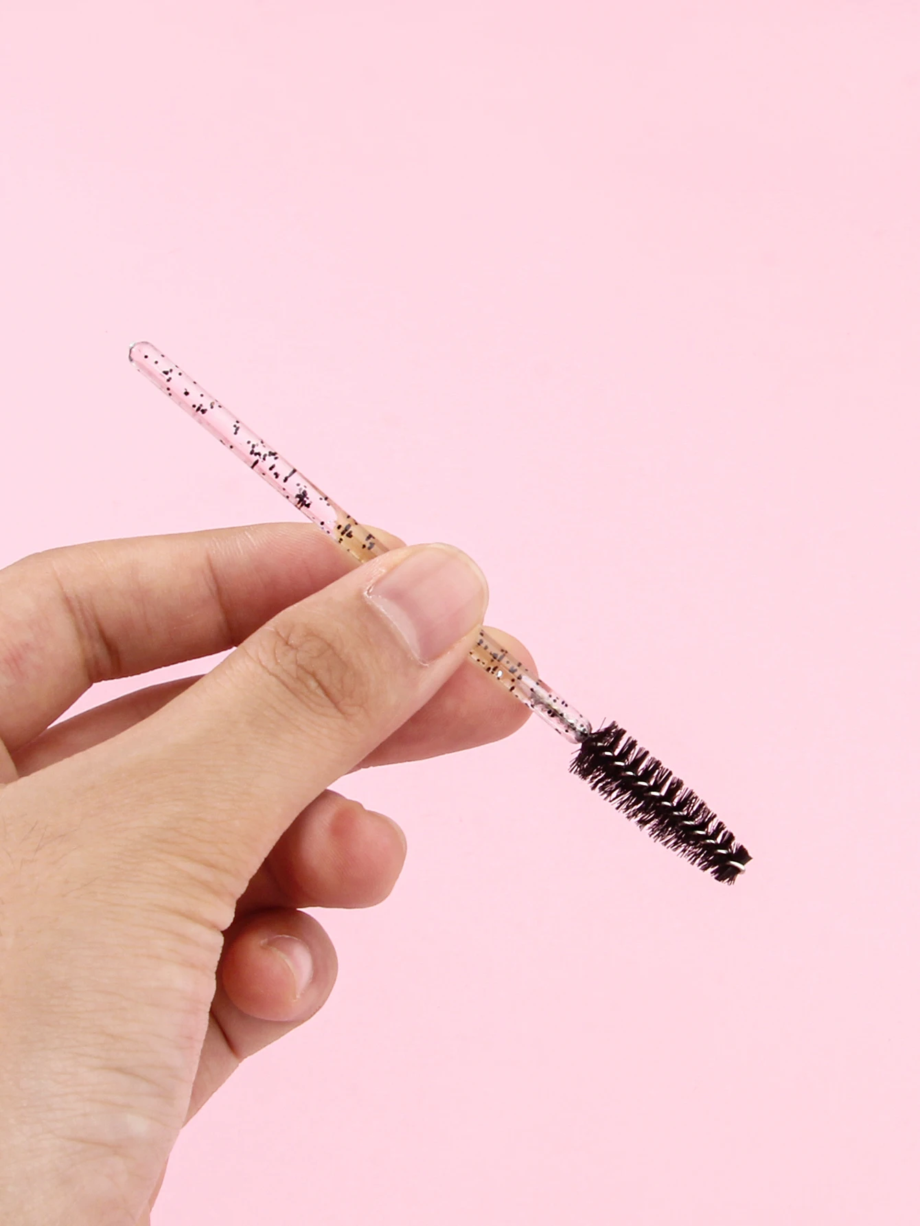 Cepillo de pestañas de cristal desechable, peine 20 piezas, extensión de rímel, varitas, maquillaje profesional, herramienta de belleza