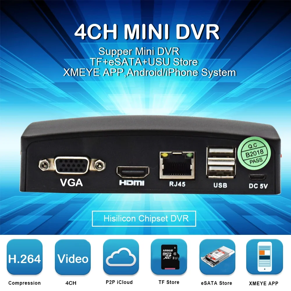 Hd Mini Dvr With 4C… - image