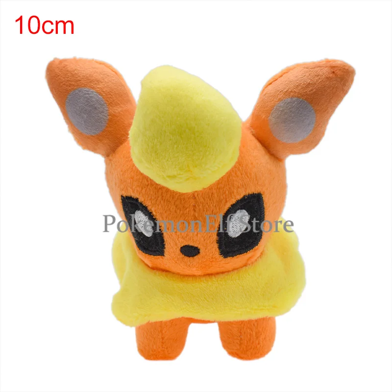 10cm Q Version Eevee Stuffed Plush Toy Pokemon Cute Sylveon Umbreon Espeon Jolteon Leafeon Glaceon Flareon Vaporeon Peluche Doll