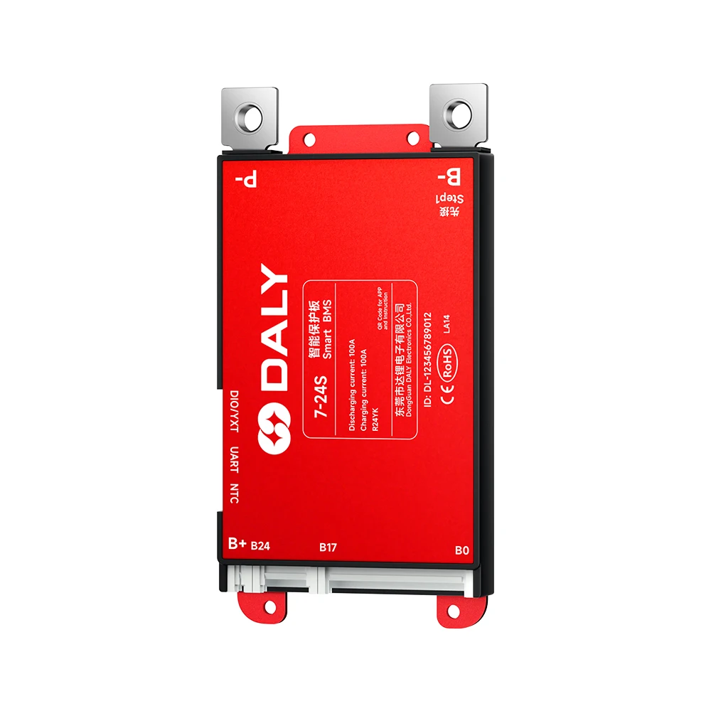 Daly Smart BMS UART 30A 40A 60A 4S-8S 7S-17S 7S-24S Smart Serial, Wbudowany Bluetooth, Bateria Litowa Lifepo4 Li-Ion LTO — zdjęcie produktu 7