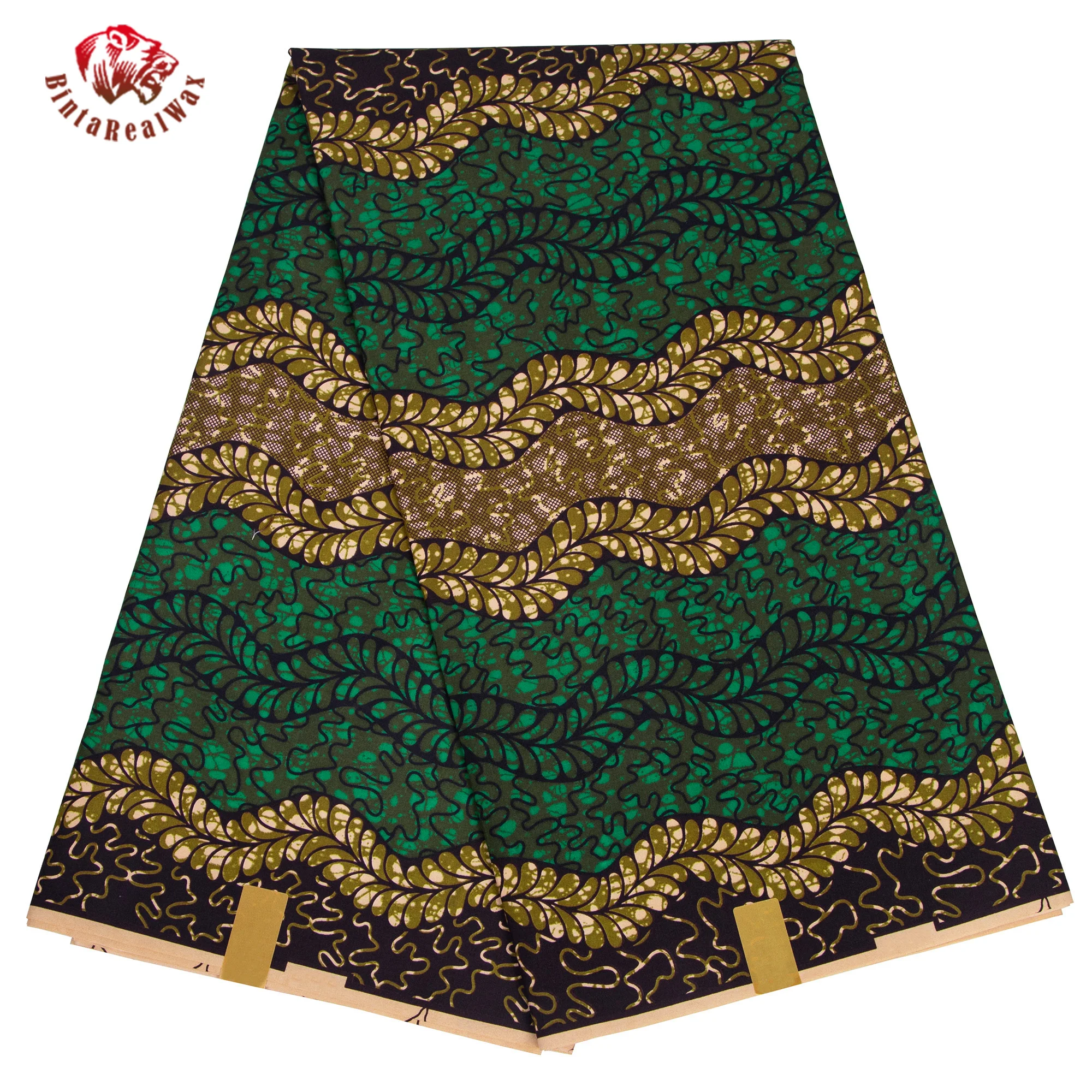 Ankara African Polyester Wax Prints Fabric Bazin Riche High Quality 3/6 Yards African Fabric for Party Dress FP6650