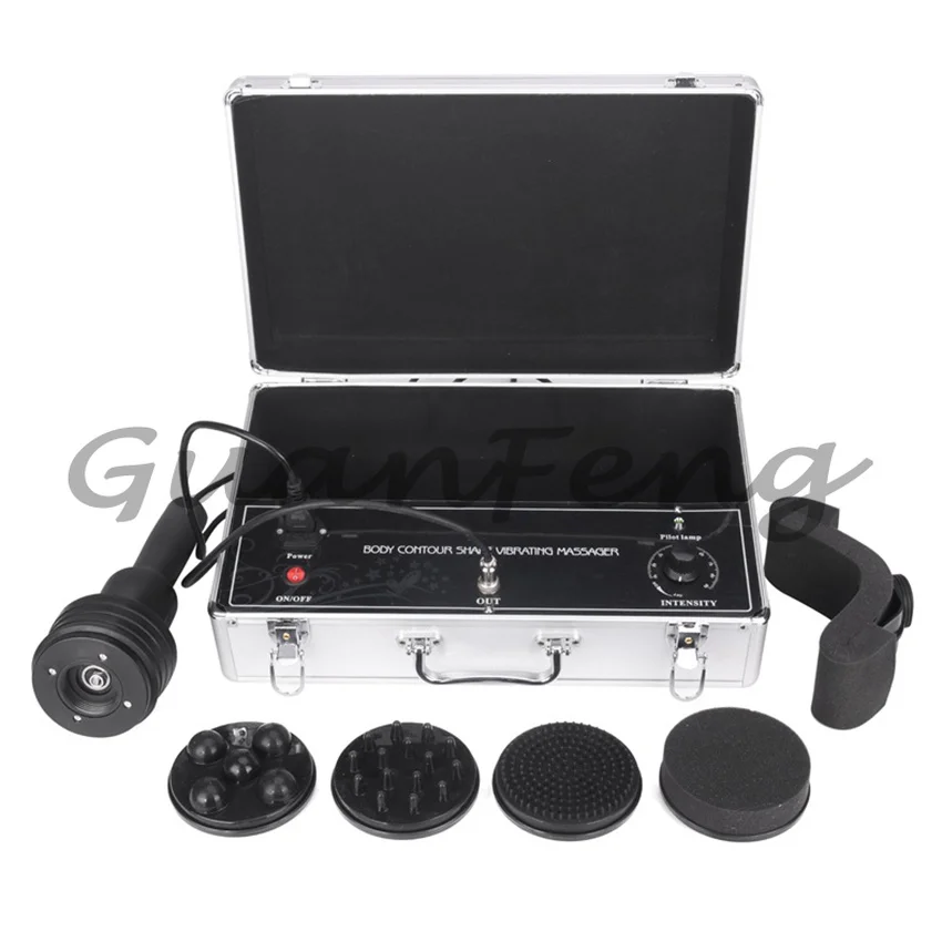 G5 5‑In‑1 Vibration Fitness Massager, Portable Cellulite Eliminating Device for Body Weight Loss Muscle Relief Slimming Therapy