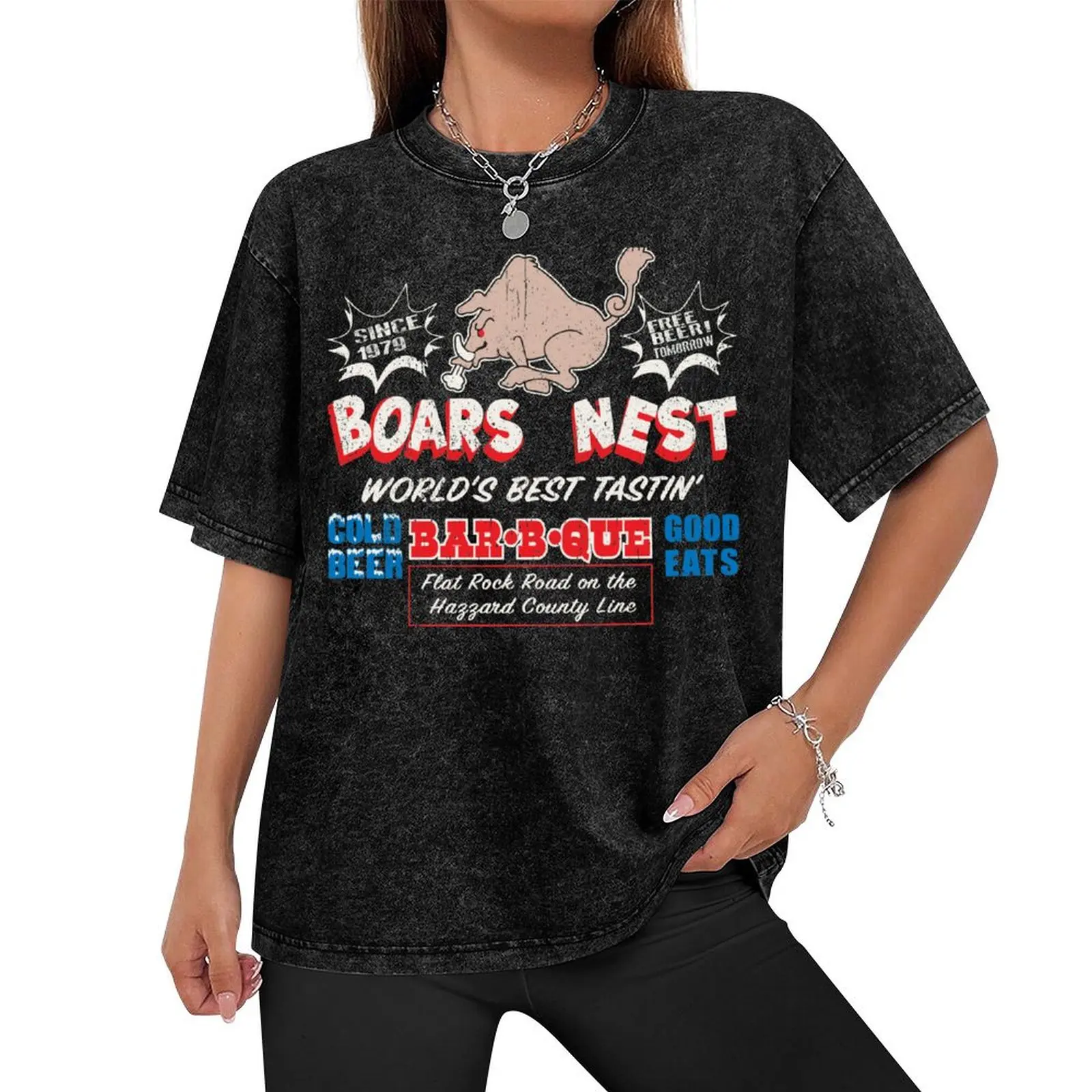 The Boars Nest Dukes of Hazzard T-Shirt aesthetic clothes new edition luxury clothing labubu oversized t shirt men