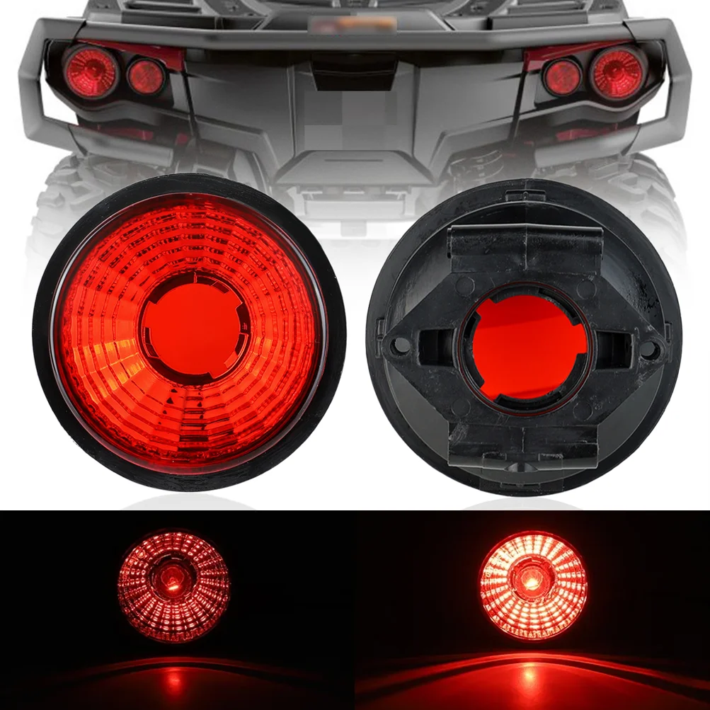 

1x Rear Brake Tail Light Shell for Can-Am Outlander Commander Maverick Renegade Part Number 710001645 Off-Road Vehicle Accessory