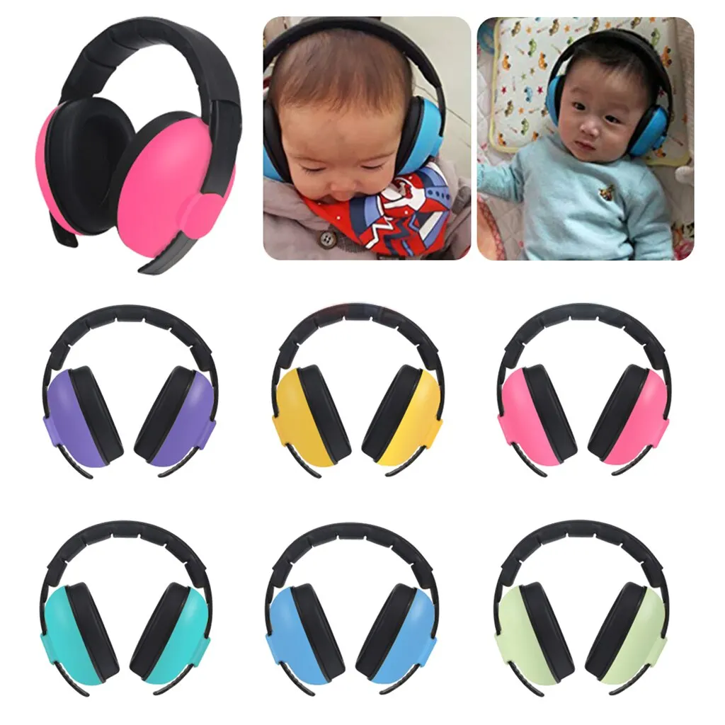 Baby Earmuffs 3 Months-5 Years Old Child Baby Hearing Protection Safety Earmuffs Noise Reduction Ear Protector