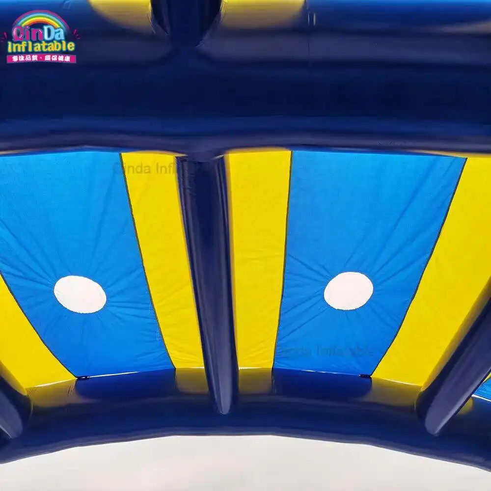 수영장 커버 텐트 텐트가 있는 풍선 수영장