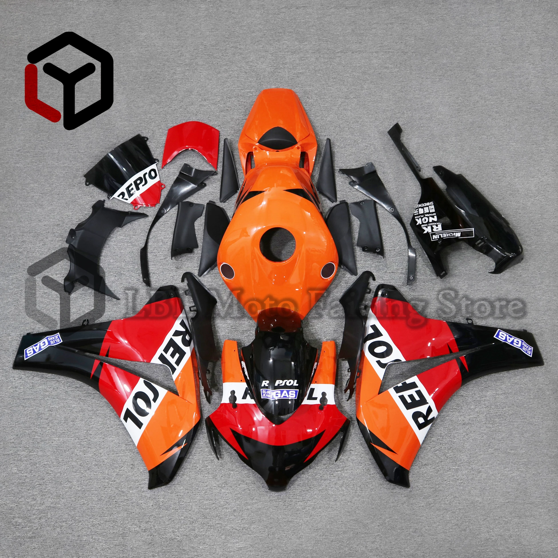 Motorcycle Fairing Set Body Kit Plastic For HONDA CBR1000RR CBR 1000 RR Repsol 2008 - 2011 Accessories Full Bodywork Cowl Cover