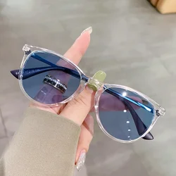 Fashion Oval Cat Eye Polarized Kids Sunglasses for Girls Boys Candy Color 100% UV Protection for Children Age 3-12 Outdoors