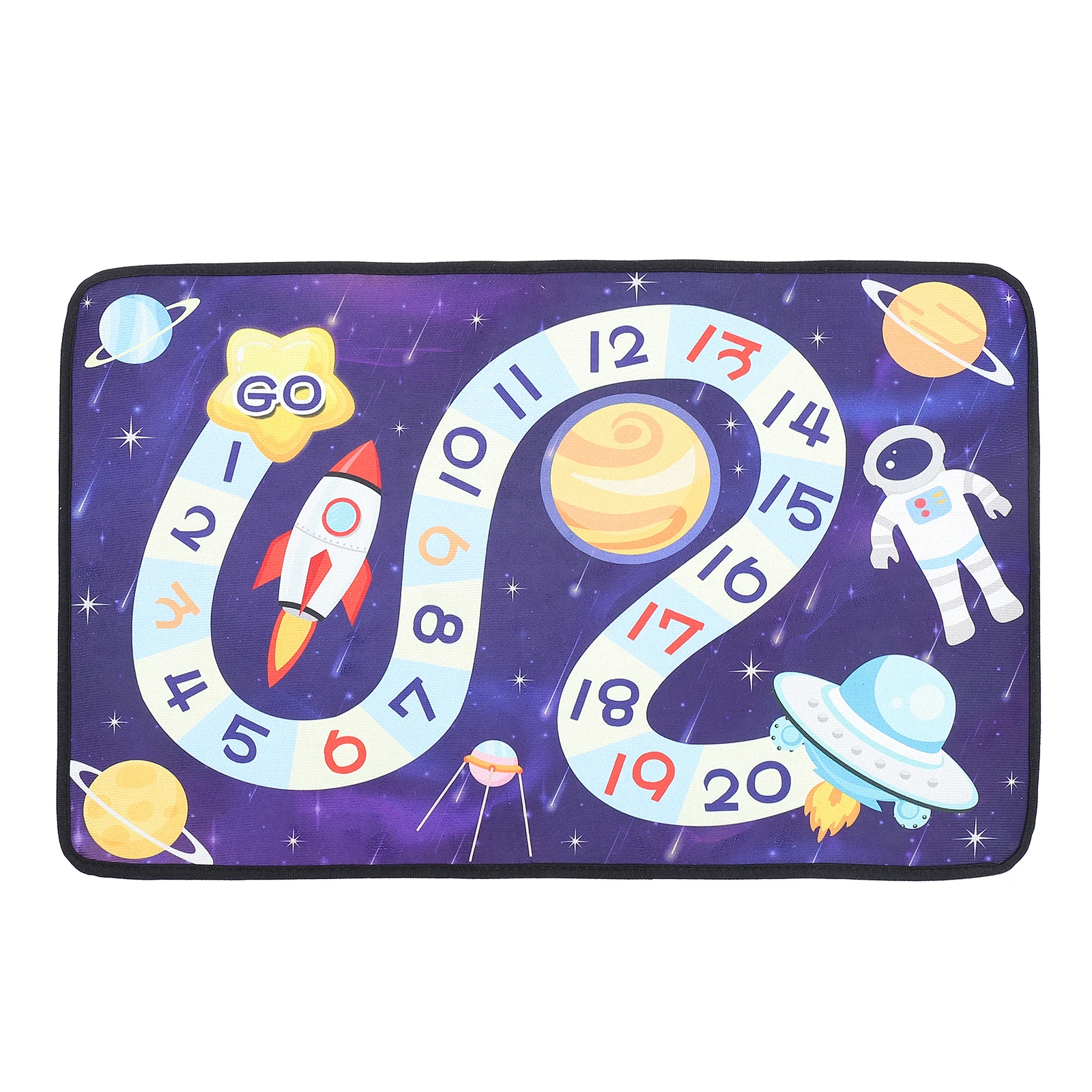 

Cartoon 'S Educational Rug Early Learning Play Mat Soft Carpet Cognitive Development Puzzle Rug Interactive
