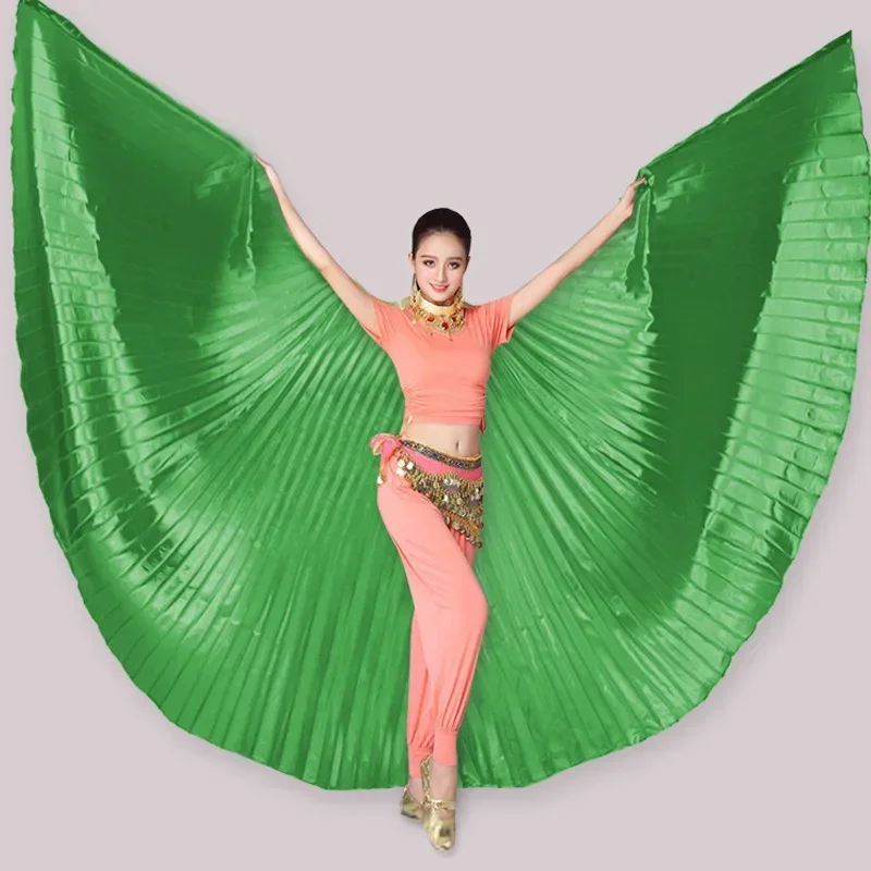 Belly Dance Wings Beautiful Belly Dance Accessories Bollywood Eastern Egypt Sticker Clothing Adult Children\'s Women\'s Gold Wings