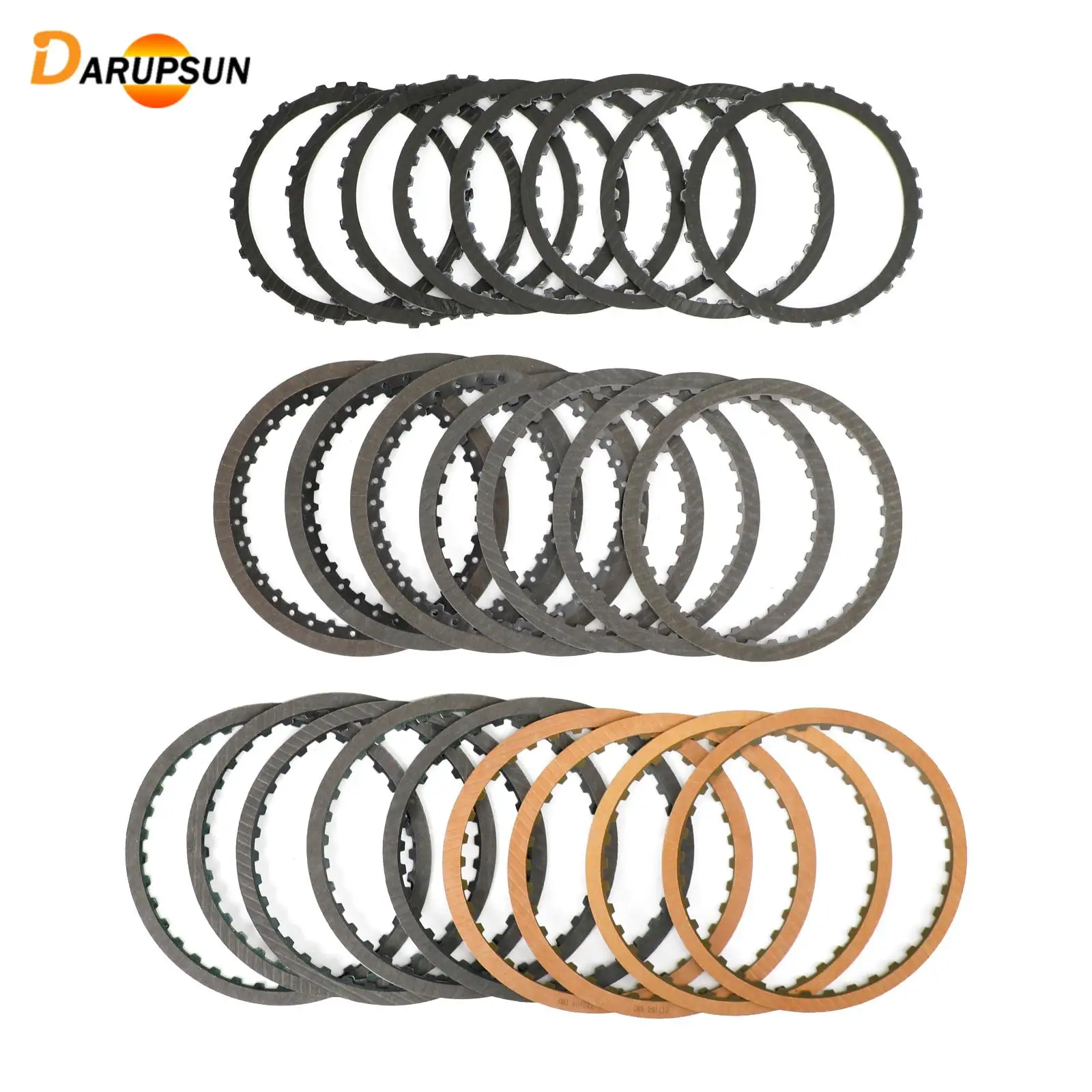 

DARUPSUN A6GF1 Auto Transmission Clutch Plates Friction Kit For Hyundai Transnation Parts