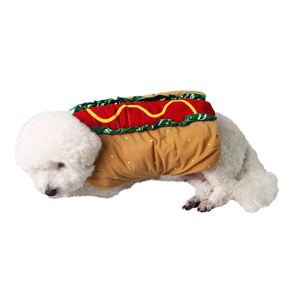 

Funny For Christmas Cosplay Hot Elastic Neck Comfortable Puppy Cat Costume Halloween Party Pet Dog Clothes Dog Uniform Pet