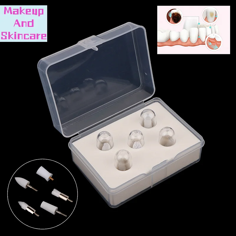 

「5Pcs/Box Tooth Polisher Whitening Electric Teeth Remover Stain Plaque Head Replacement」