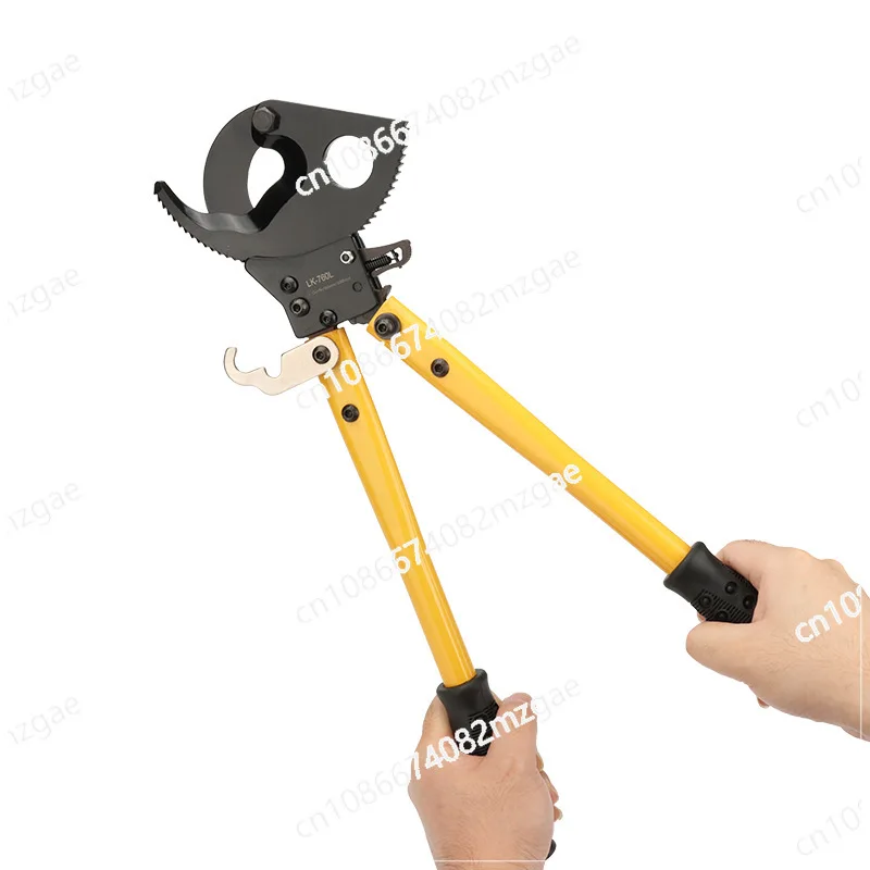 

LK-760L Labor-saving ratchet cable cutter, manual cable clamp, wire breaker