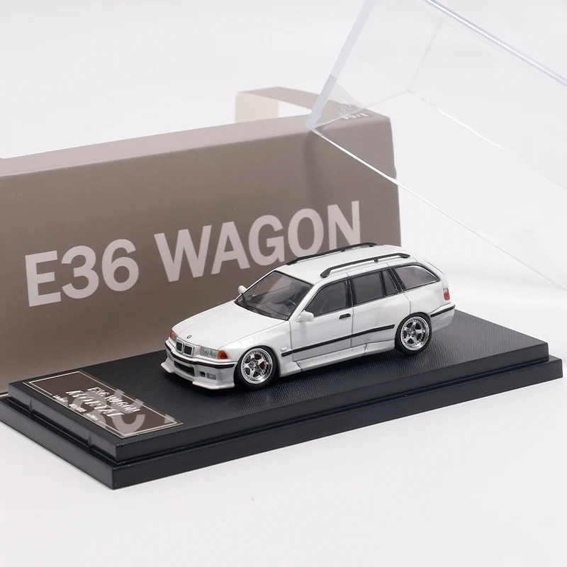 Diecast Model Car 1:64 BMW 3 Series E36 Alloy Car Model BMW WAGON Vehicle Toys for Boys Collection Display Original Box