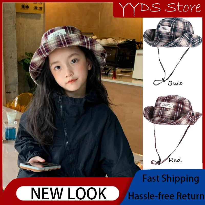 Summer Parent-child Bucket Hat Girls Retro Niche Versatile Sun Hat Outdoor Camping Mountaineering Hats