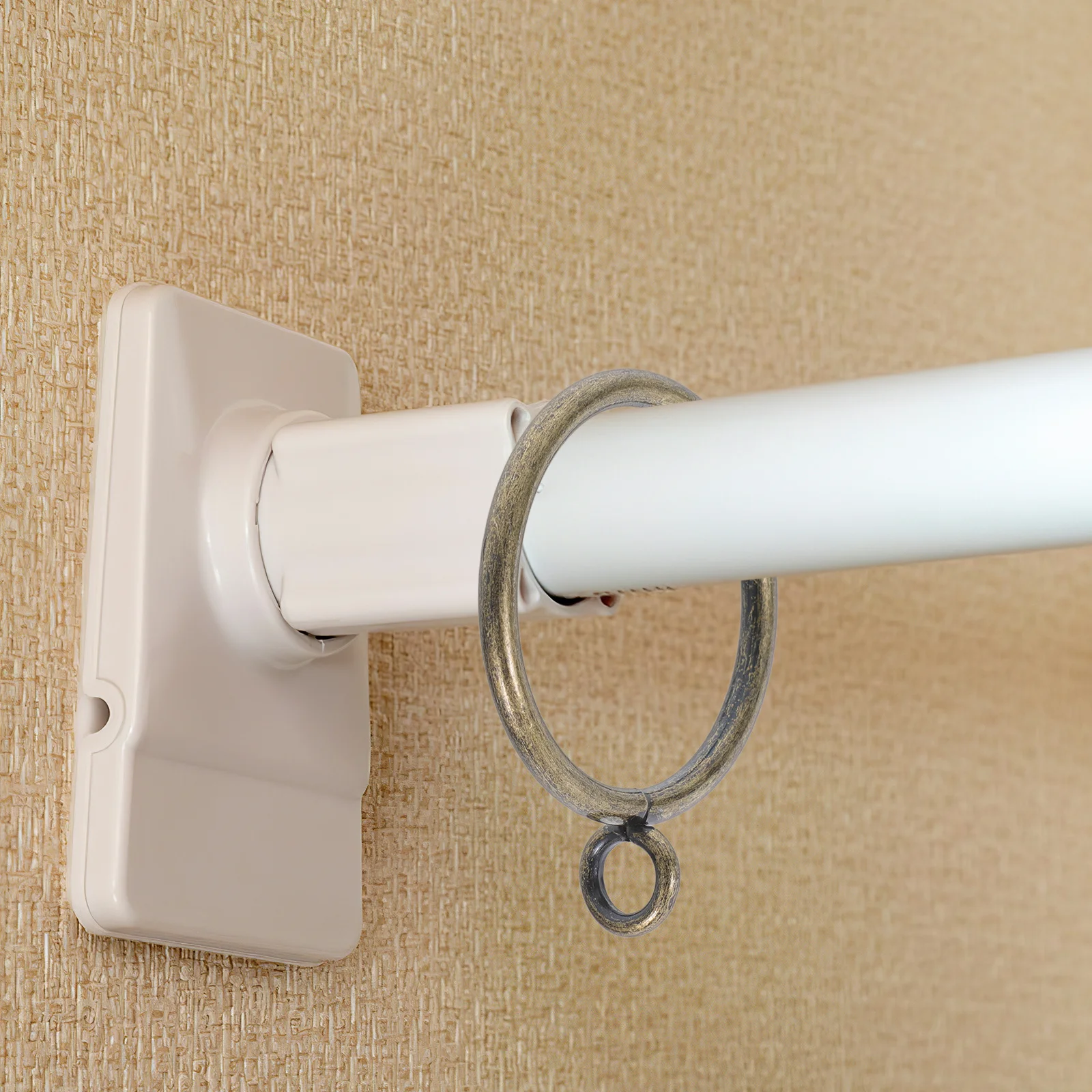 

20Pcs Metal Curtain Rings Eyelet Easy Install Remove Sturdy Material Shower Window Drapes Eyelet Rings Accessories