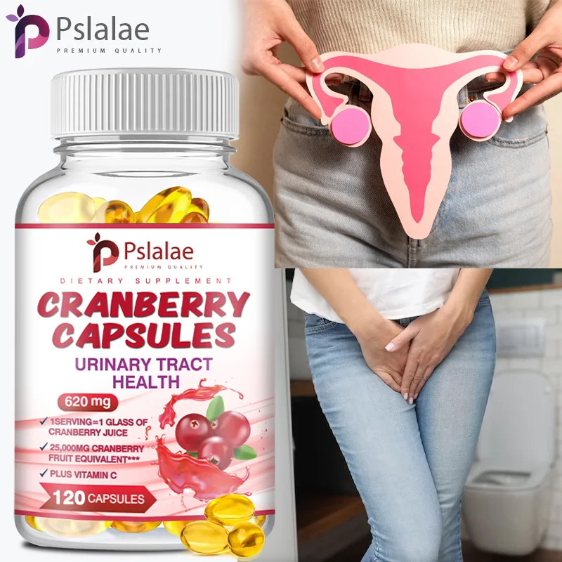 Cranberry - Kidney Cleansing Capsules, Liver Detoxification, Bladder and Urinary Tract Health