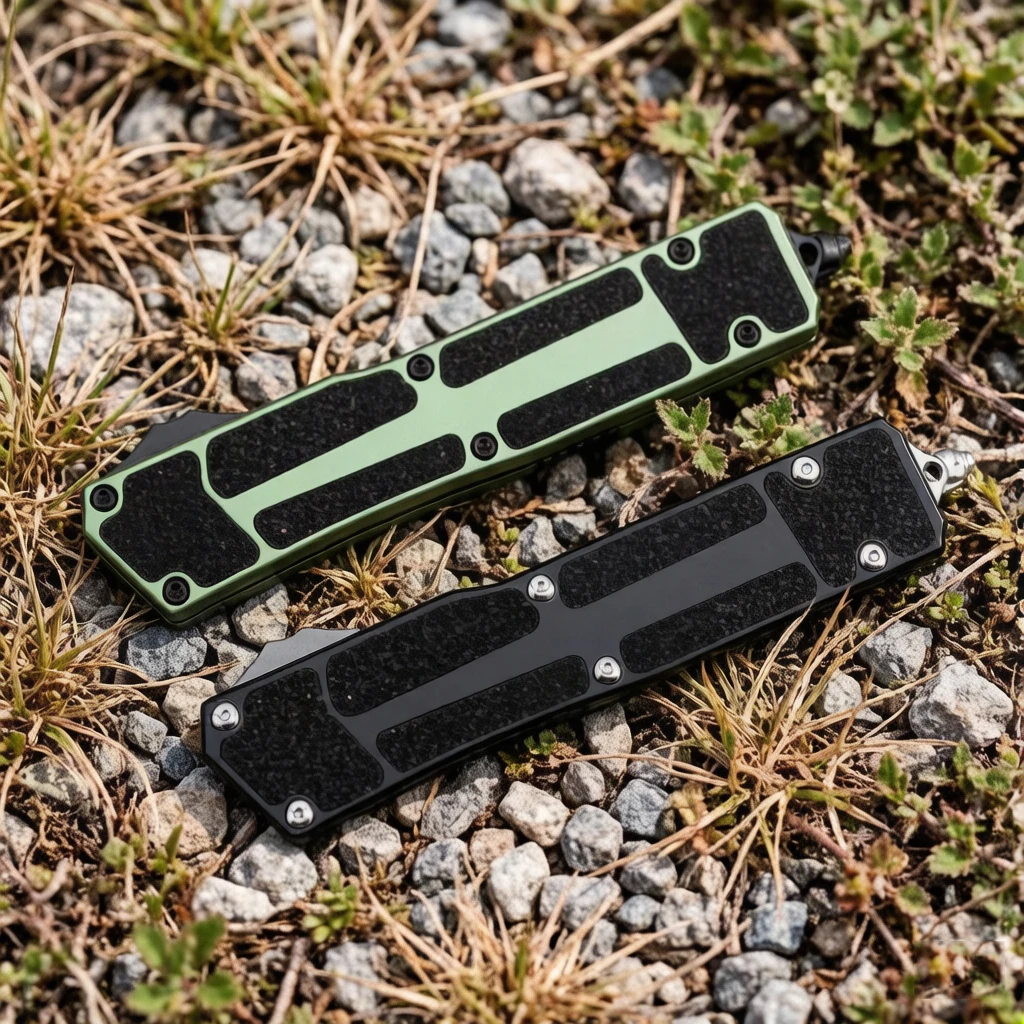 

Высококачественный тактический нож OTF из алюминиевого сплава, EDC-нож для активного отдыха, инструмент для выживания в походах, карманный гаджет, подарок для мужчин