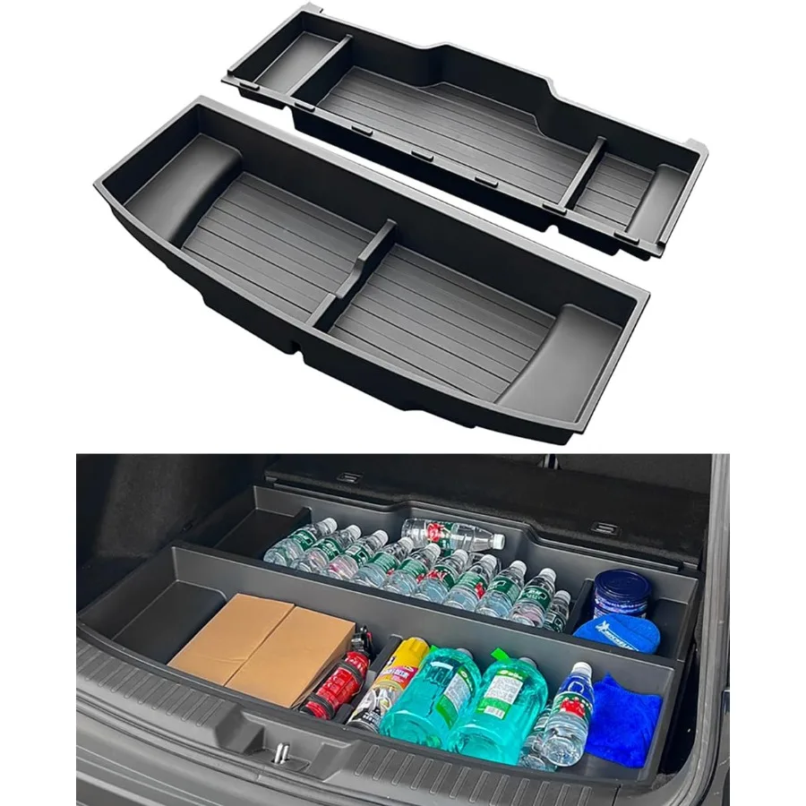 

Trunk Organizer Tray for 20232026 Honda CRV Waterproof Insert Cargo Rear Hatch Hidden Storage Box with Secure Fit and Durable D