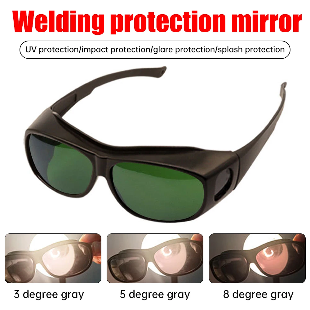 Welder\'s Anti Laser Glasses Anti Strong Light UV Arc Welding Argon Arc Welding Labor Protection Glasses Welding Glasses