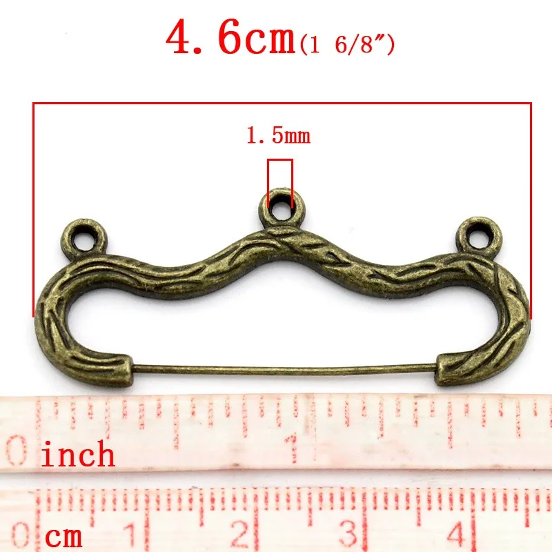 8 jahreszeiten Zink-legierung Sicherheit Pin Broschen Feder Blatt Zweig Erkenntnisse Bogen DIY Herstellung Von Schmuck Frauen Kleid Kragen Zubehör, 3PCs