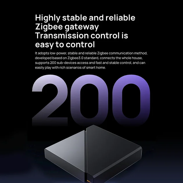 أحدث مجموعة المنزل الذكي للأمن الذهبي لعام 2025، تويا واي فاي إيثرنت زيجبي، بوابة المنزل الذكي تدعم 200 جهاز فرعي