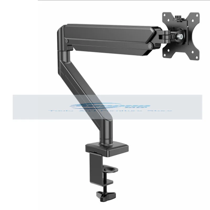 コンピュータモニタースタンド昇降ラックロボットアーム空気圧式デスクトップ回転ディスプレイベースデスクトップブラケット