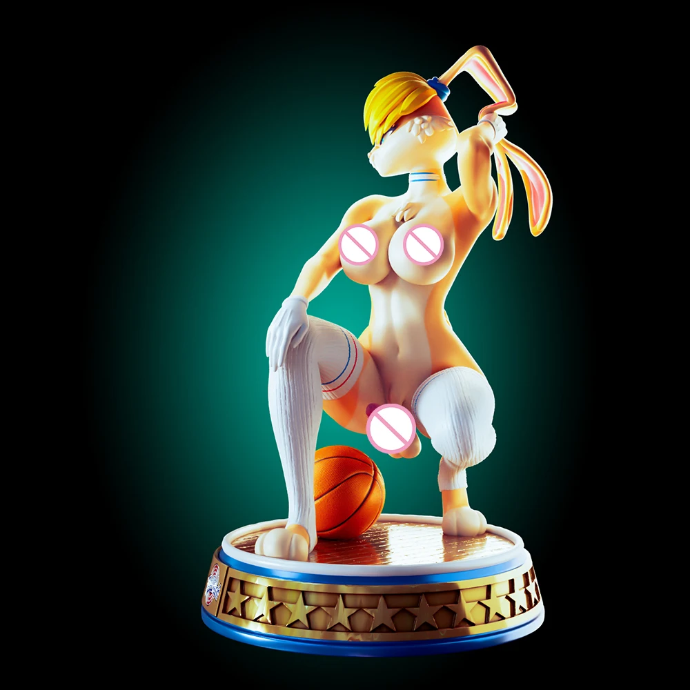 

1:24Lola Bunny Officer Rhu NSFW 3d Print Resin Toy Kit Gk Unpainted Figurine WaiFu Diy Unassembled Statue Figures Model Toys