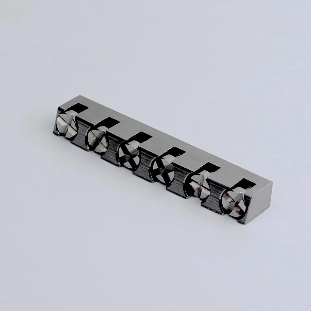 Guyker 42/43mm Guitar Nut Height Titanium Alloy Adjustable Nuts Replacement for LP SG Style Guitar