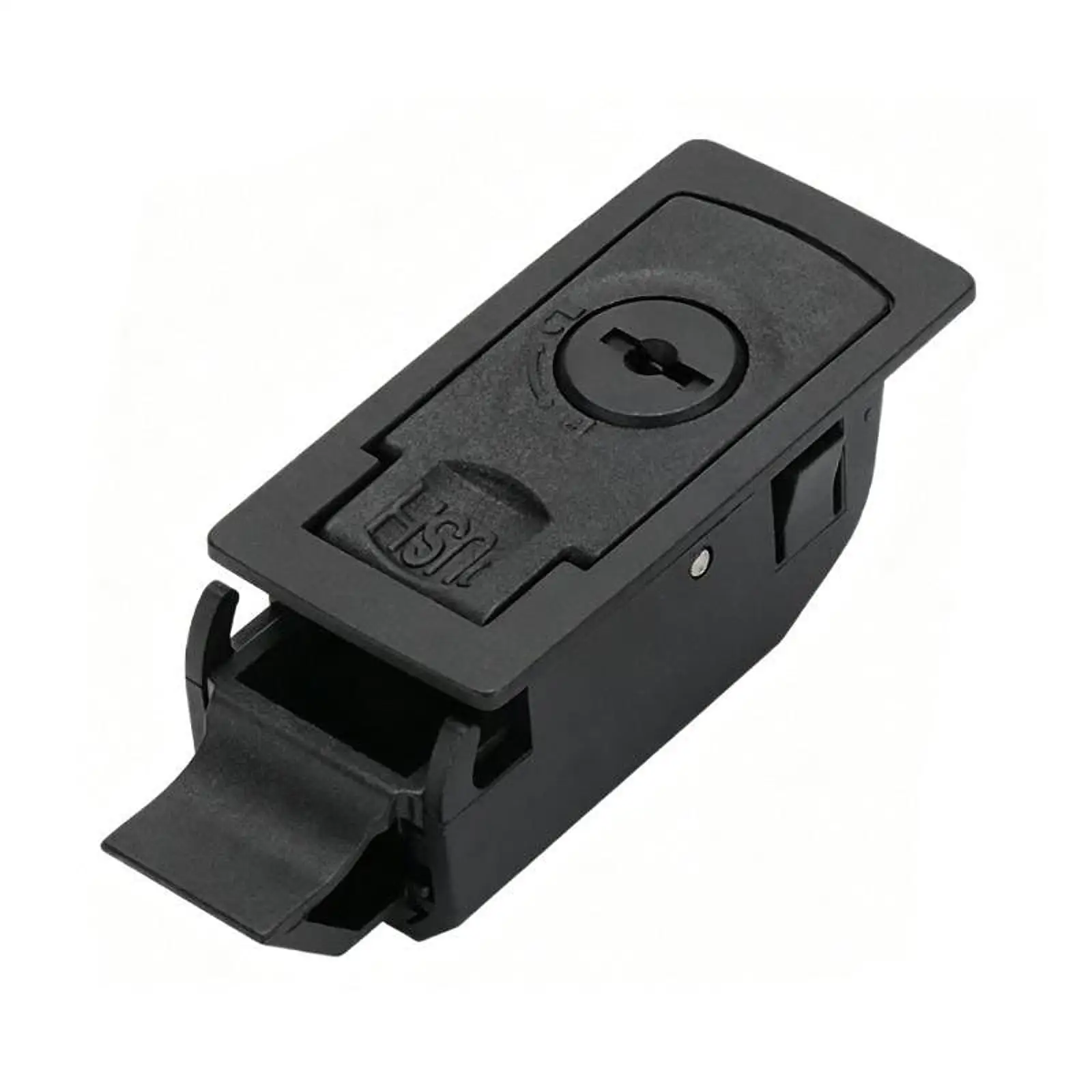 

Hand Operated Compression Latch, Metal Adjustable Sealed Lever Latch, Flush Mount Trigger Latch for Tack Box RV Boat