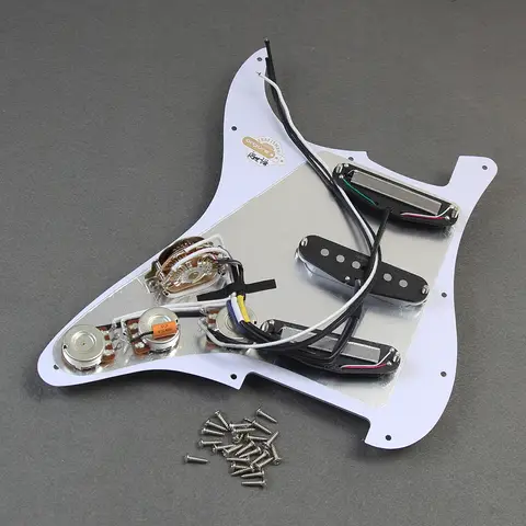 ओरिप्योर रेड टॉर्टोइस लोडेड प्रीवायर्ड गिटार पिकगार्ड एसएसएस डुअल रेल पिकअप और नॉब्स पॉट्स 11 होल एफडी एसटी गिटार पार्ट्स के लिए 8 best sales गिटार लोडेड पिकगार्ड - №1