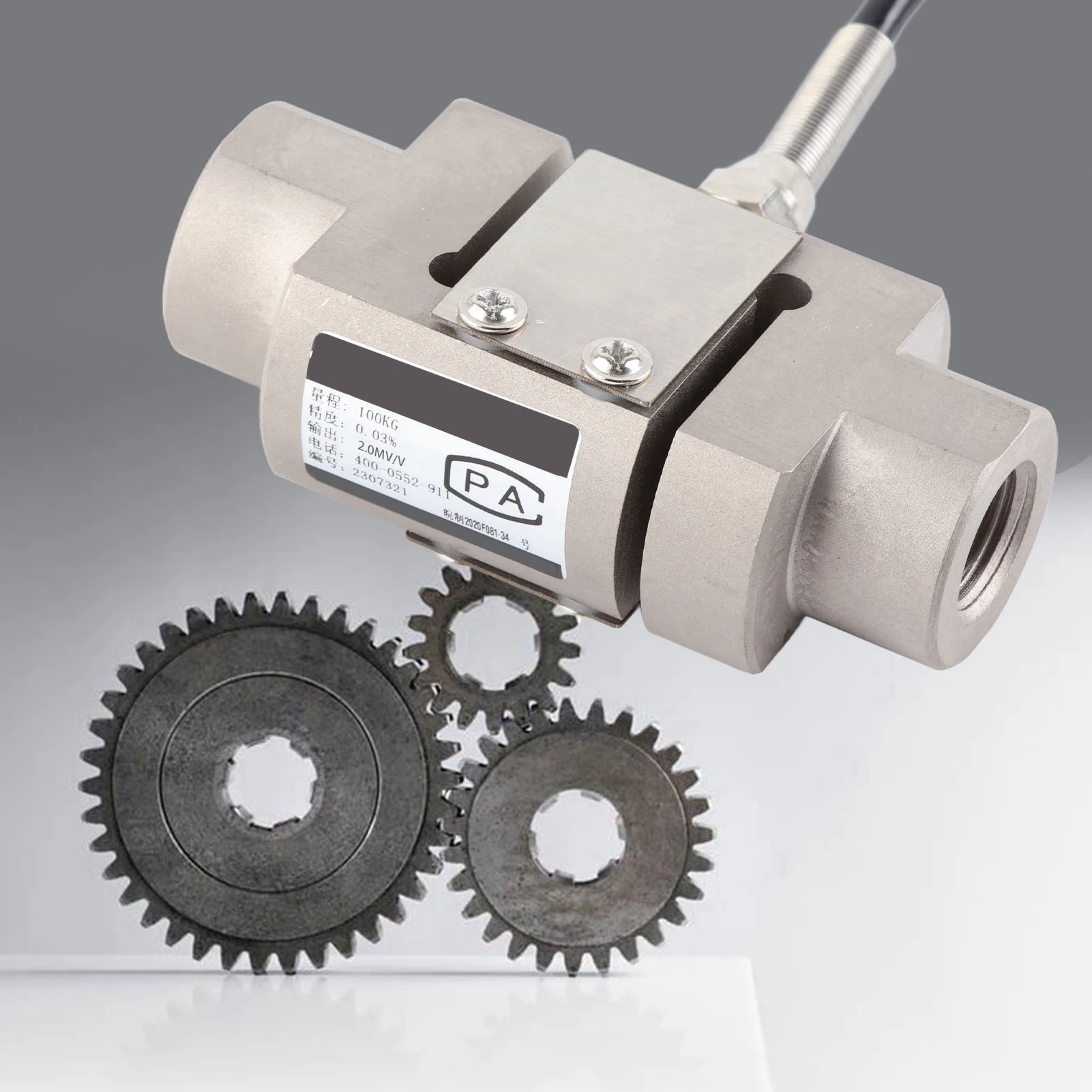 

DYLY‑101 Alloy Steel SType Tension Sensor Pull Pressure Load Cell Weighing Sensor 0~100kg DYLY‑101 Load Cell Weighing Sensor