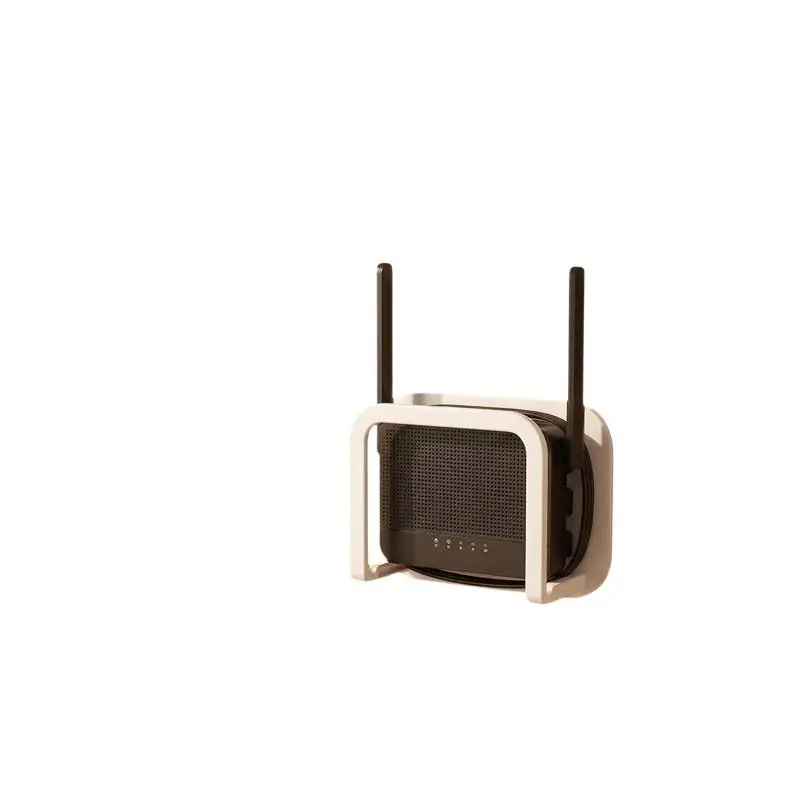 Wandhalterung für WLAN-Router, ohne Bohren, einfache Installation, platzsparendes Design für die Organisation im Heimbüro. – Detail 6