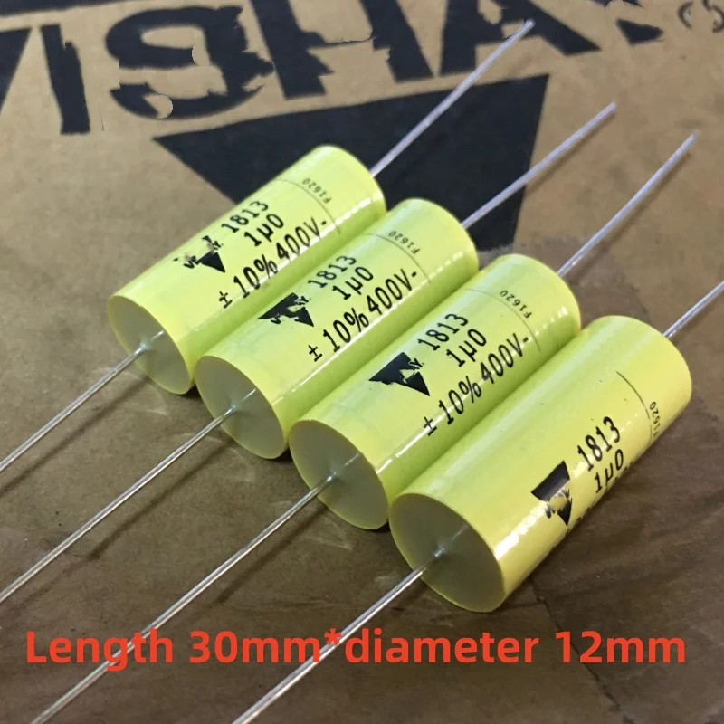

2PCS 1UF 400V 105 fever-coupled pole-less film capacitor