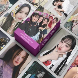 55 pcs/set Kpop GIDLE INEVER DIE Druo Cards (G) Album I-DLE Girls I Burn Photo Card Carte postale GérGift